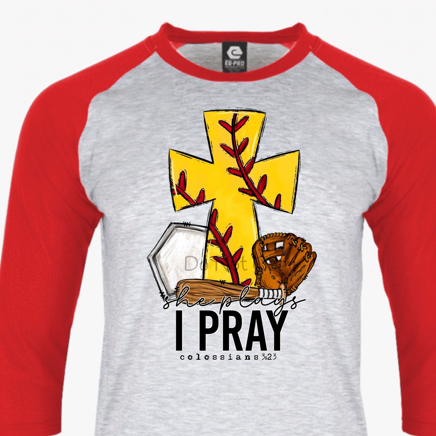 I pray she plays softball-DTF