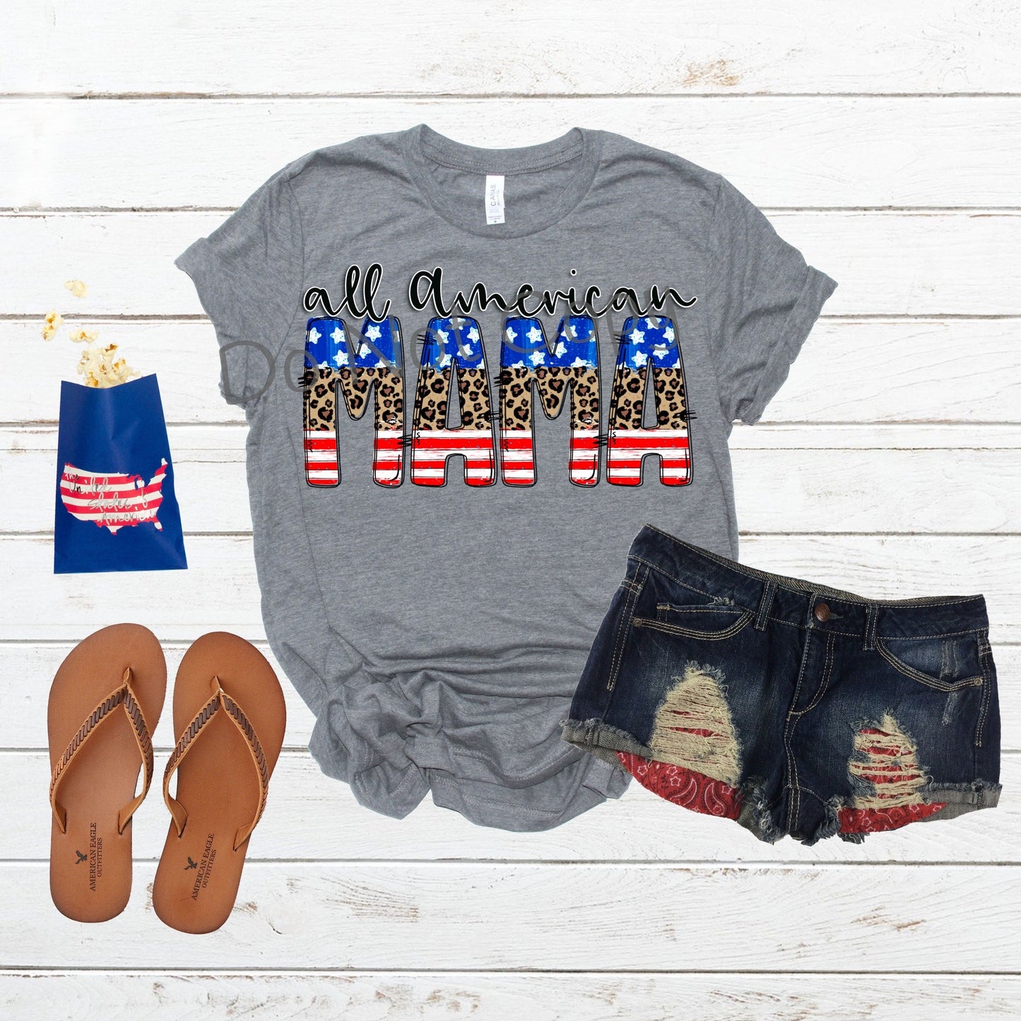 All American mama -DTF