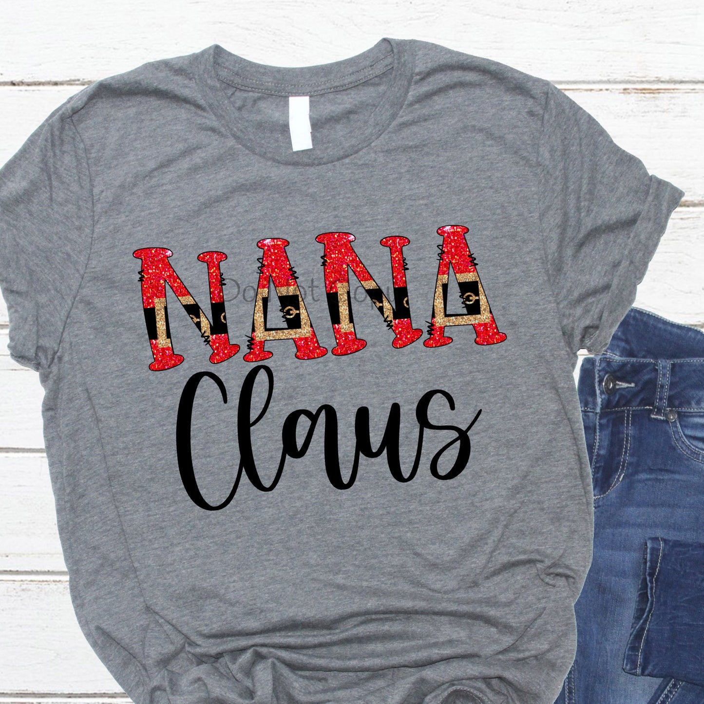 Nana claus Santa belt-DTF