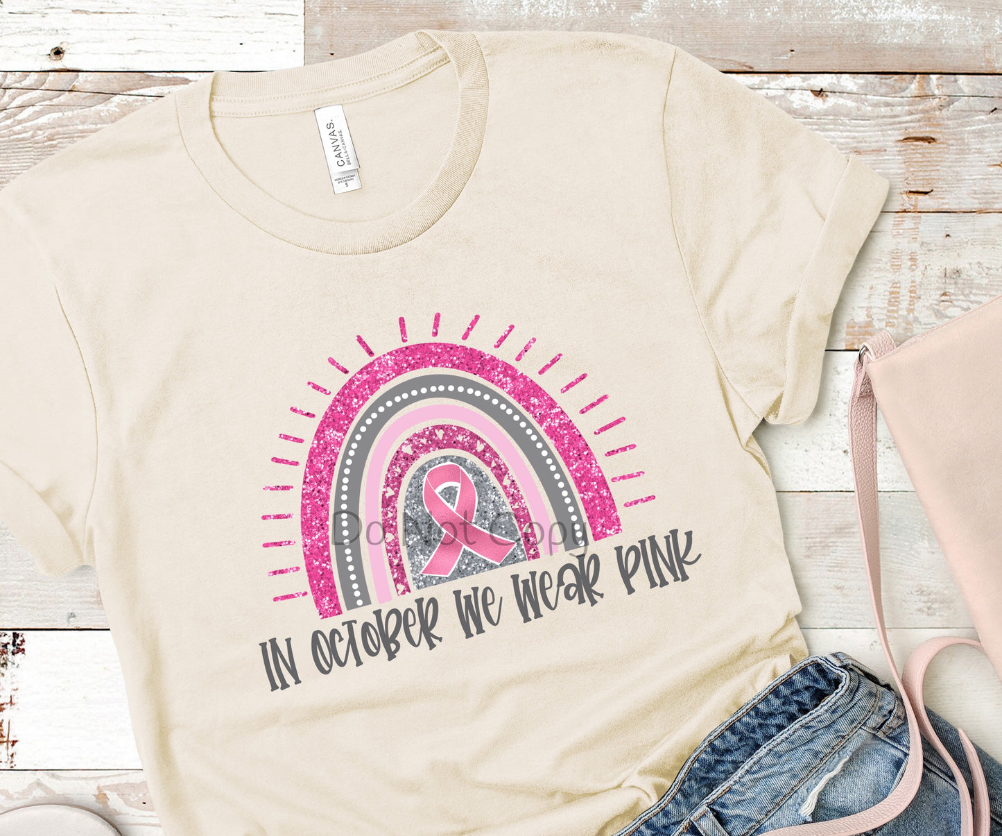 In October we wear pink-DTF