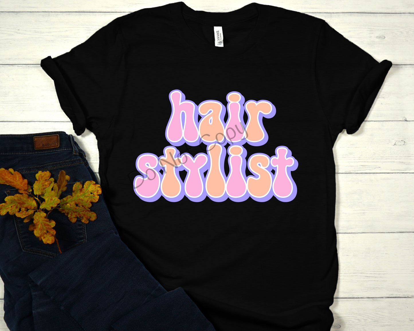 Retro occupational hair stylist-DTF