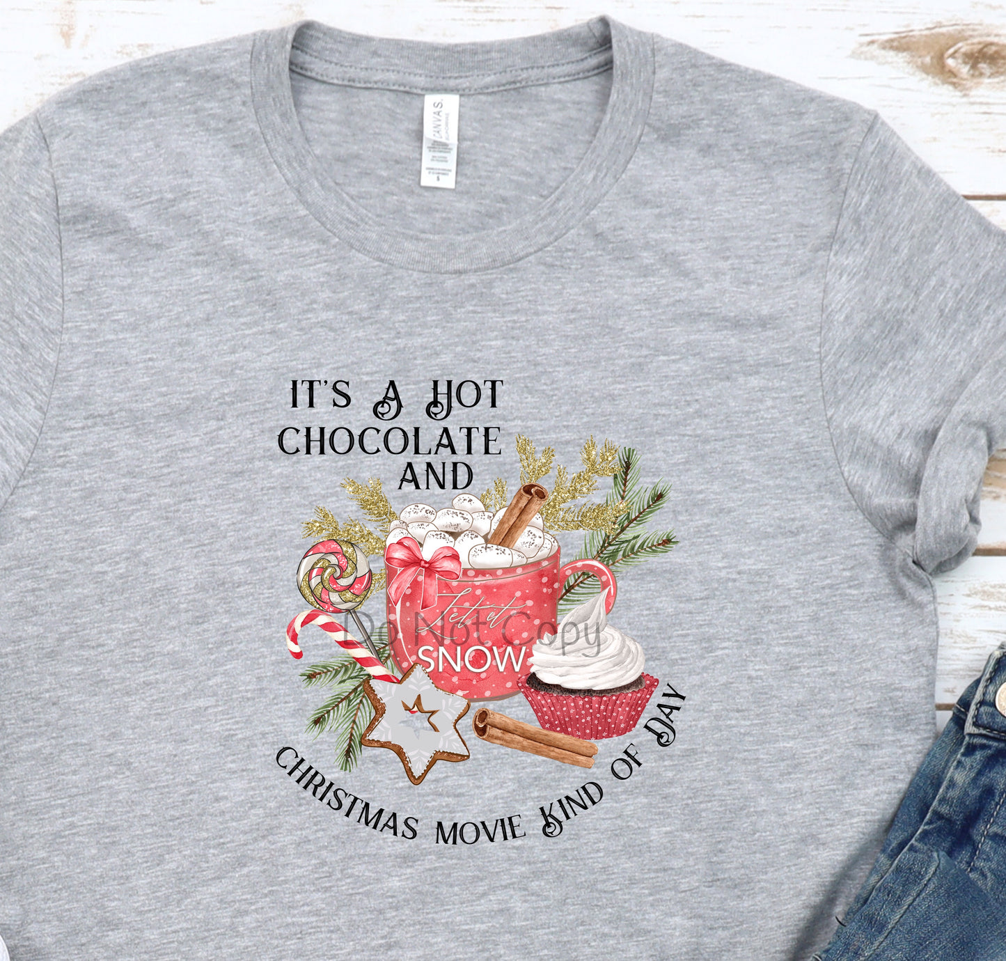 It’s a hot Chocolate and Christmas movie kind of day-DTF
