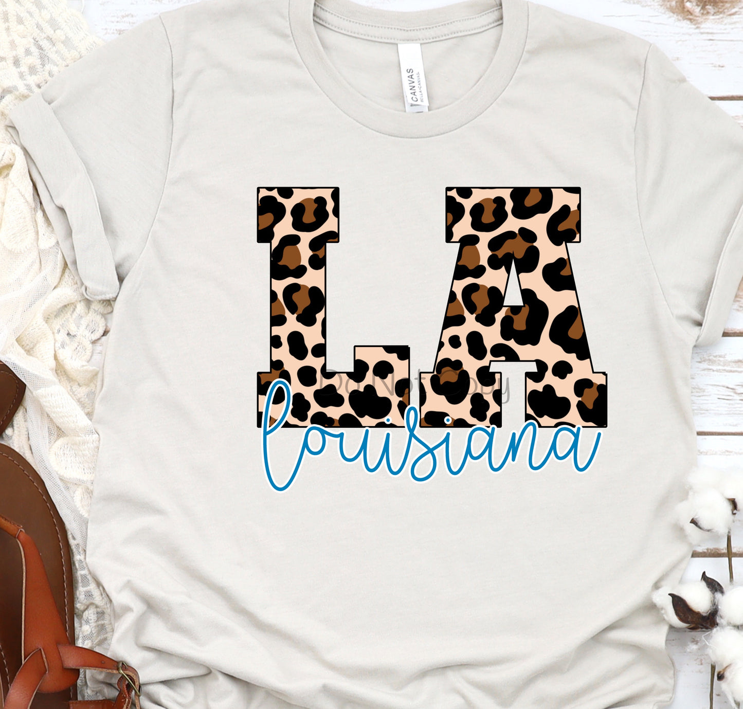 Louisiana leopard-DTF