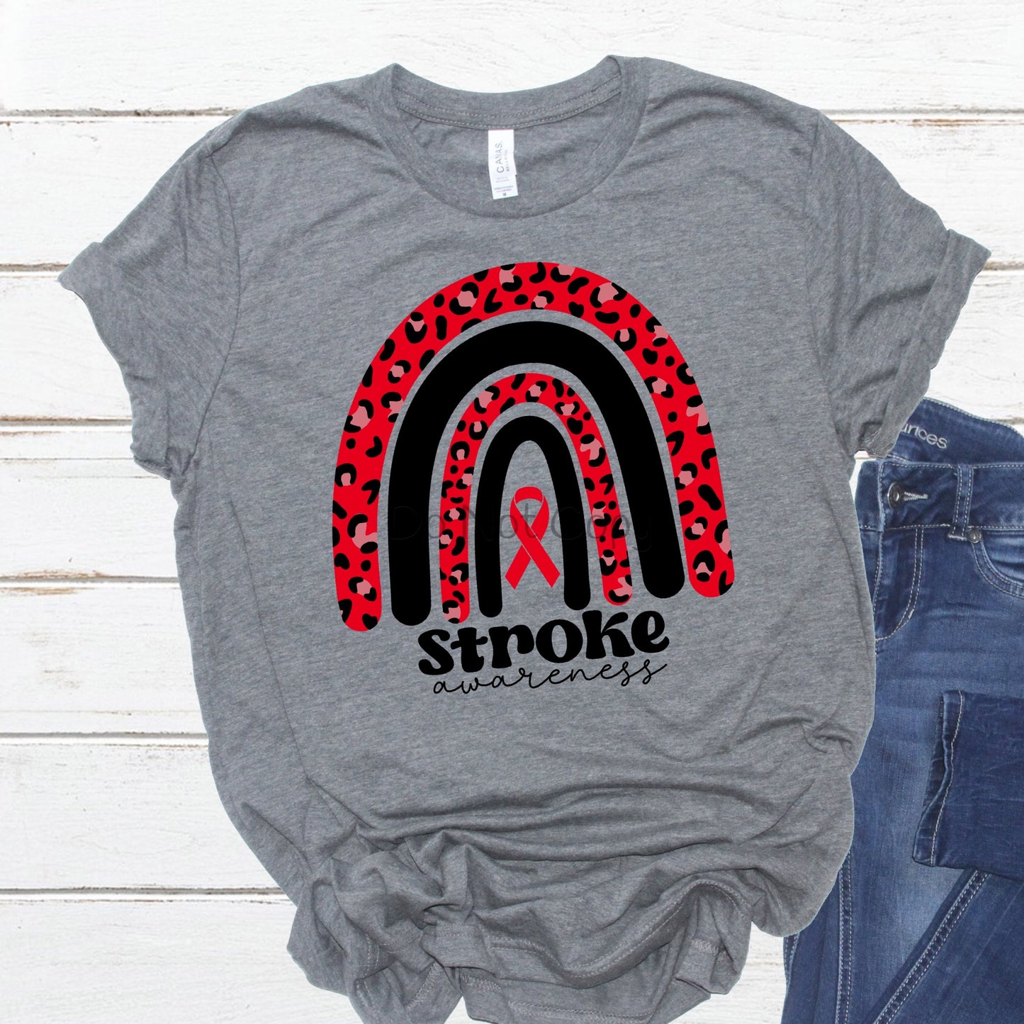 Stroke awareness-DTF