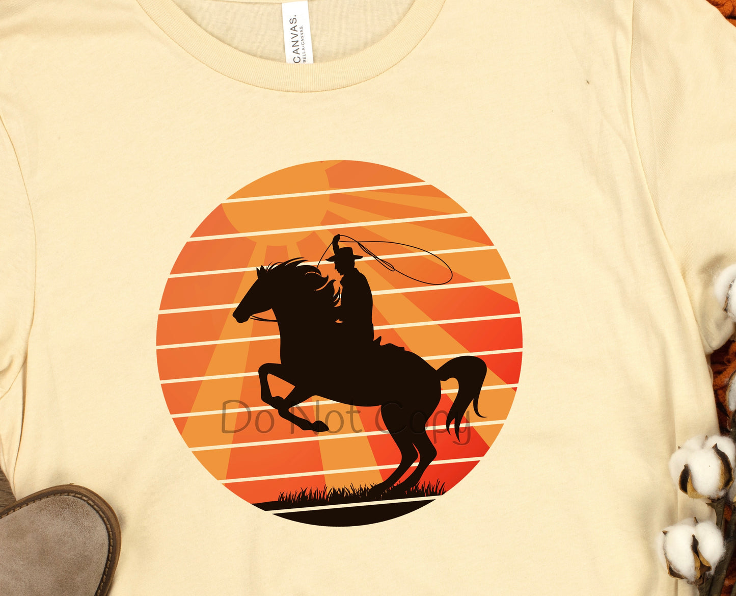 Cowboy with Lasso-DTF