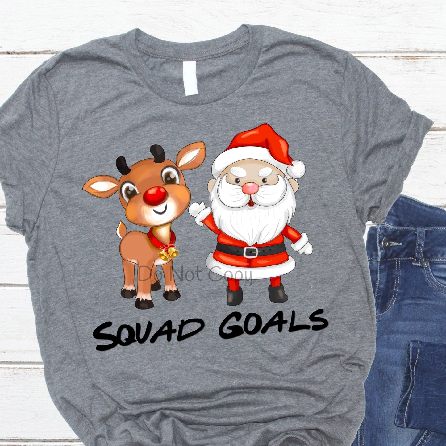 Squad goals Santa Rudolph-DTF