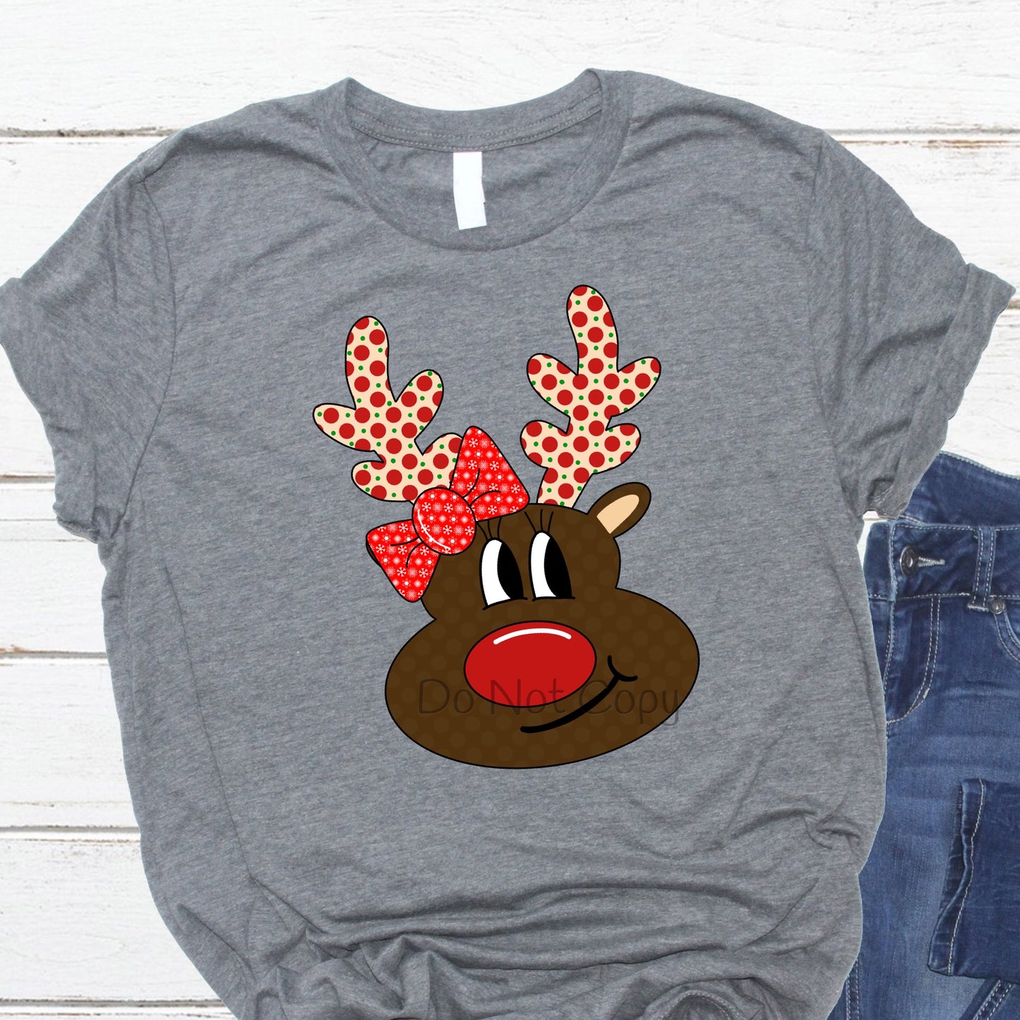 Reindeer girl -DTF