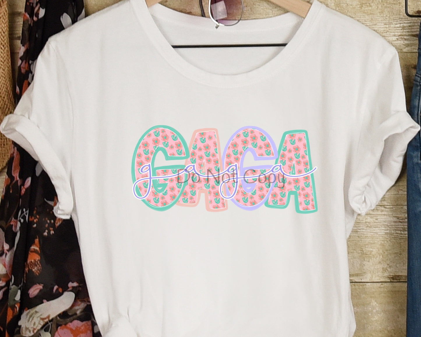 Sweet floral Gaga-DTF