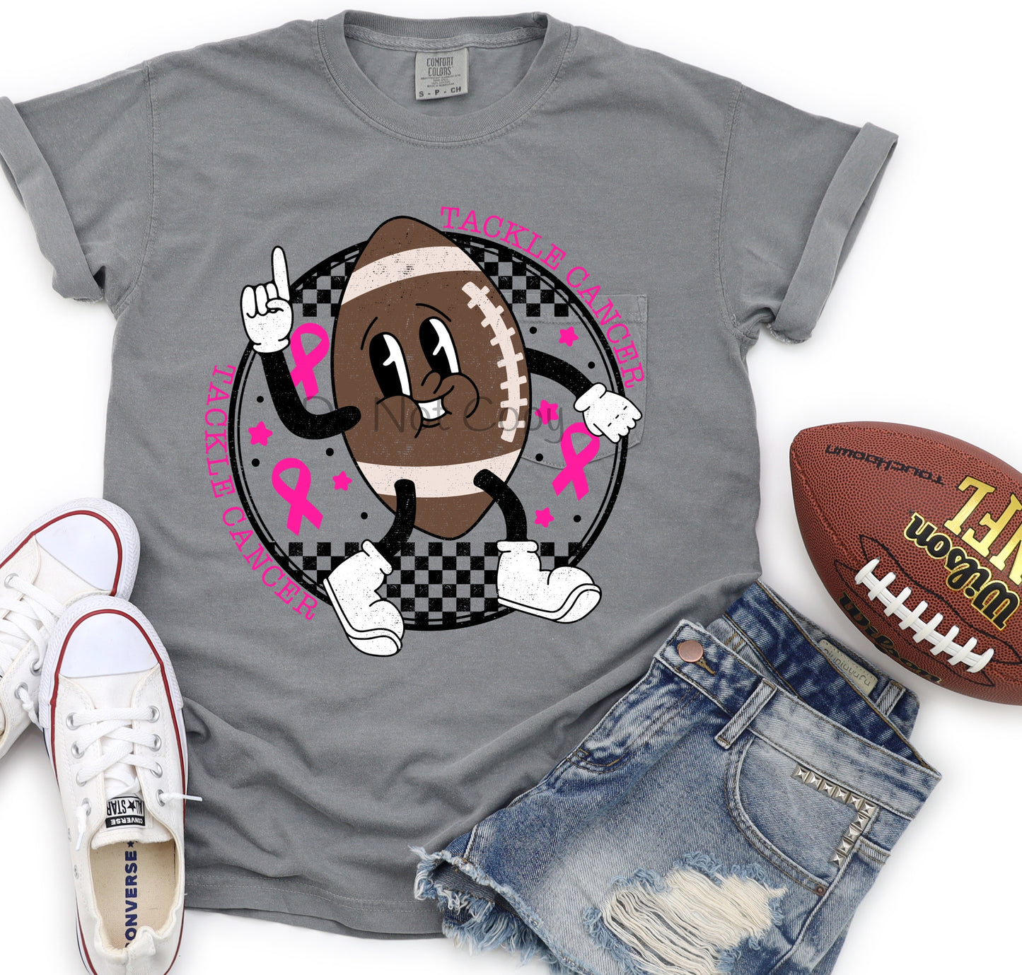 Tackle cancer football-DTF