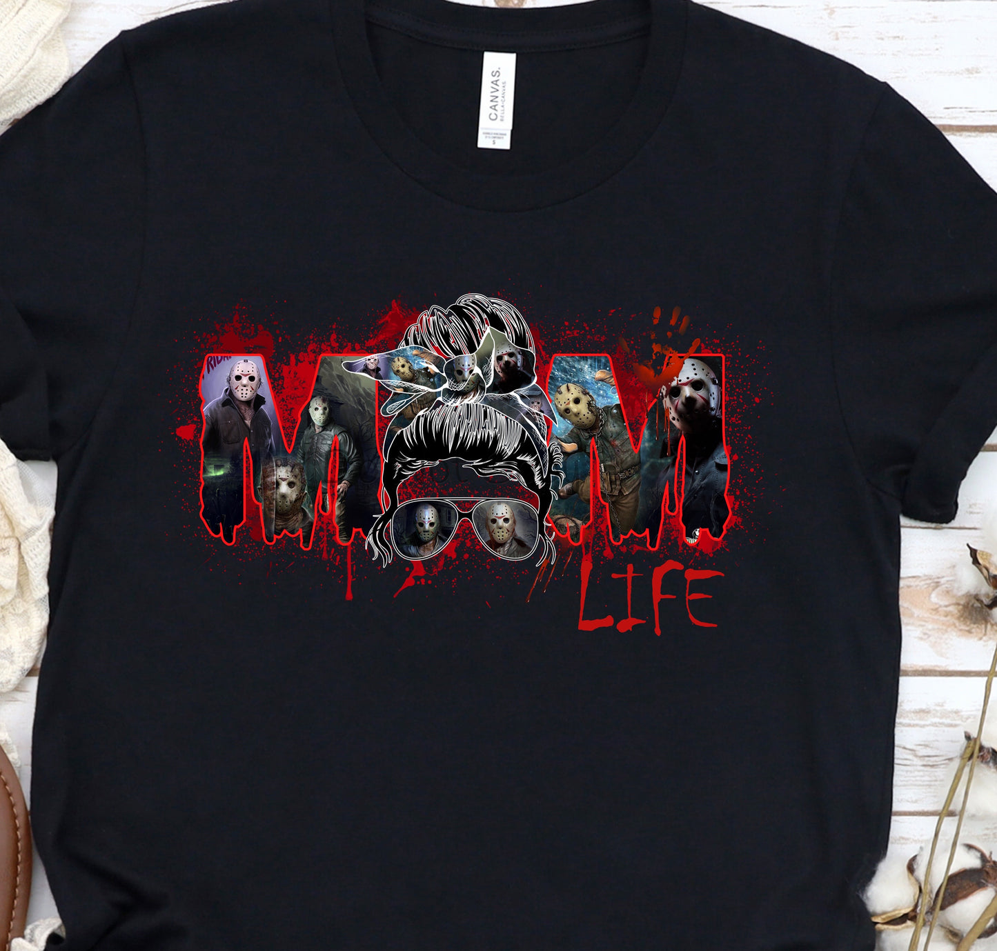 Mom life Halloween characters-DTF