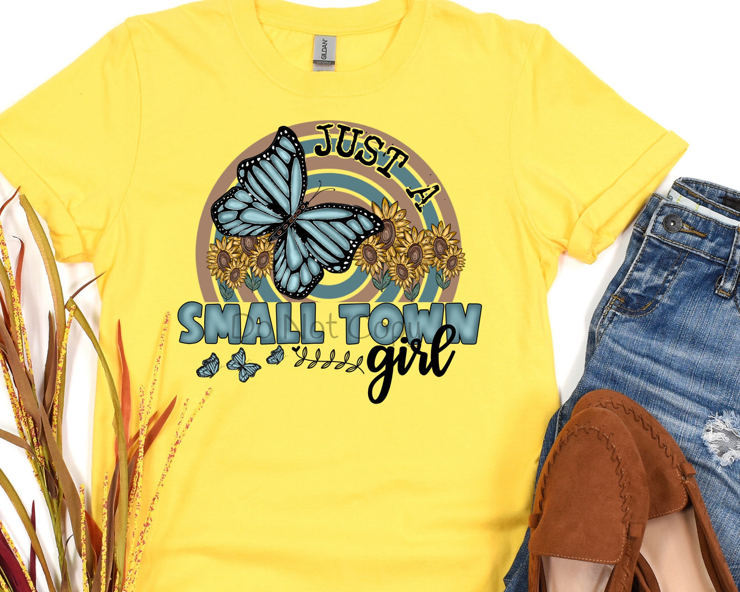 Just a small town girl-DTF
