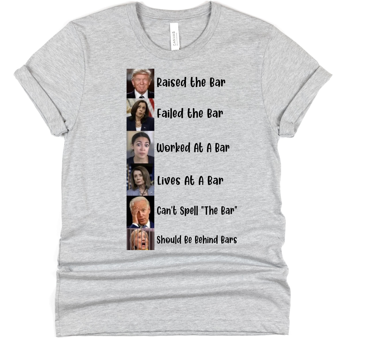 Raised the bar failed the bar worked at a bar ….trump -DTF