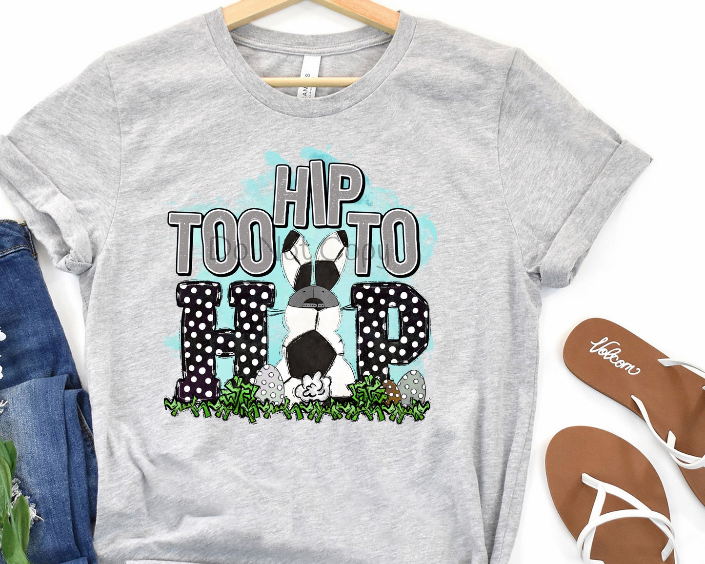 Too hip to hop soccer boy-DTF