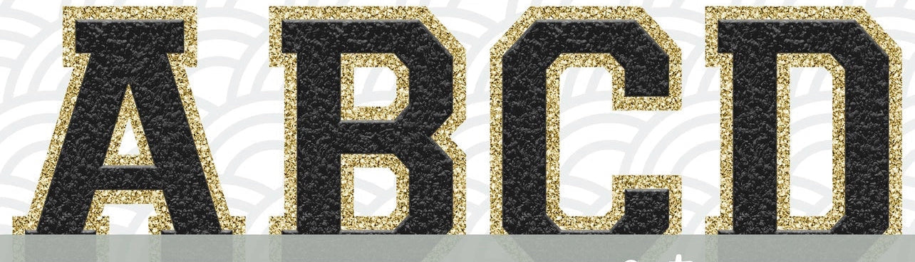 CUSTOM Chenille Letters & Numbers-DTF
