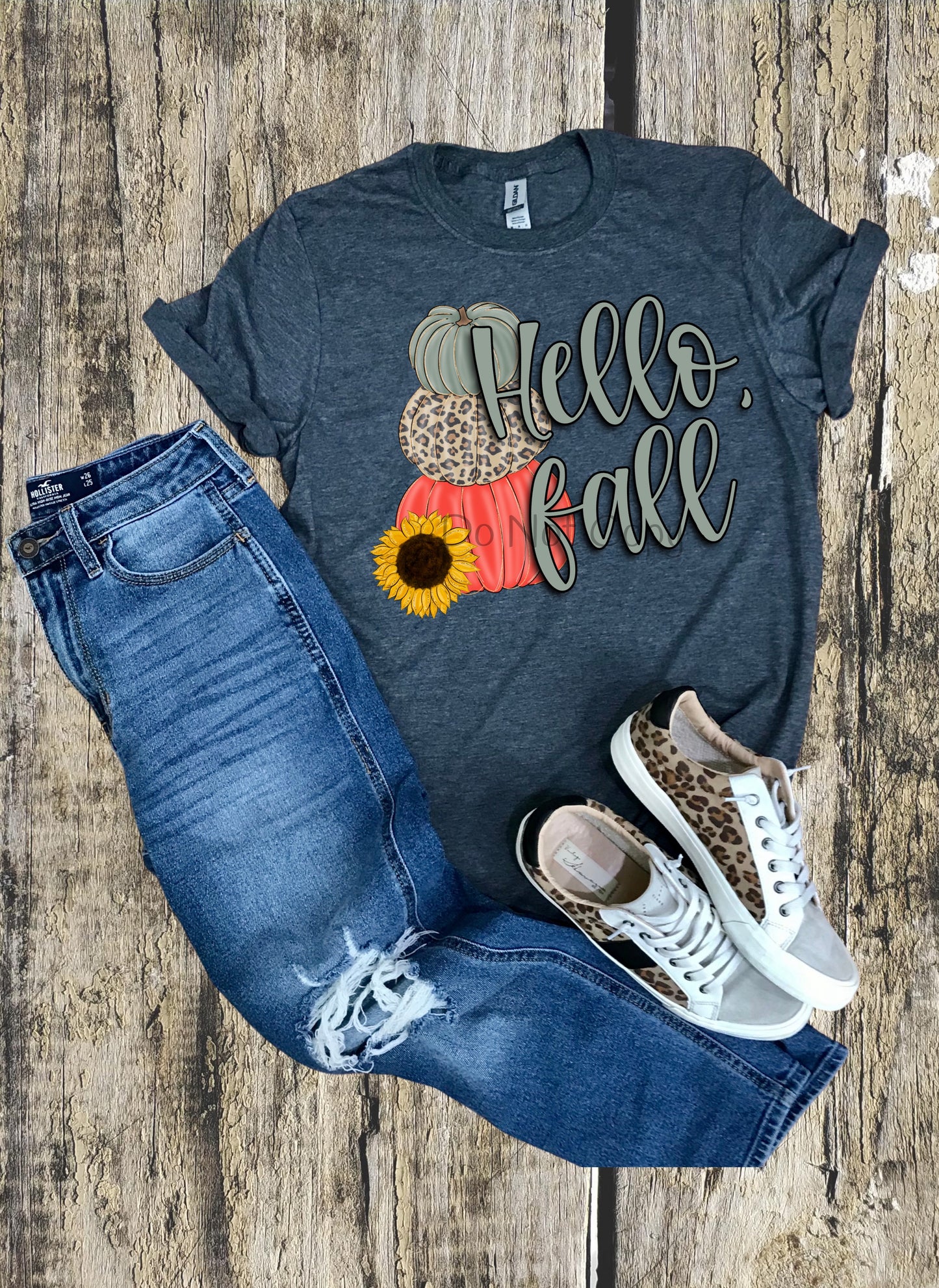 Hello fall stack pumpkins-DTF