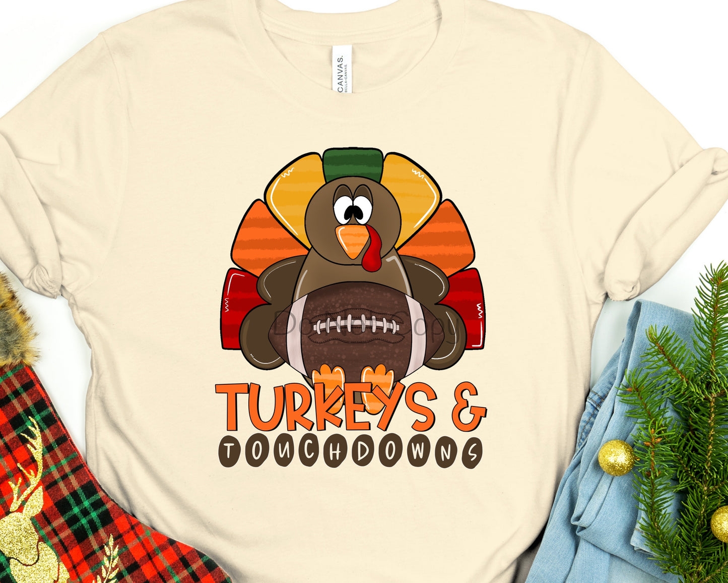Turkeys & touchdowns-DTF