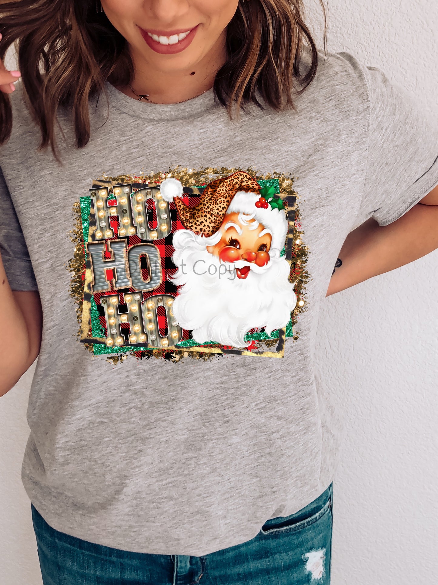 Vintage Santa HoHoHo-DTF