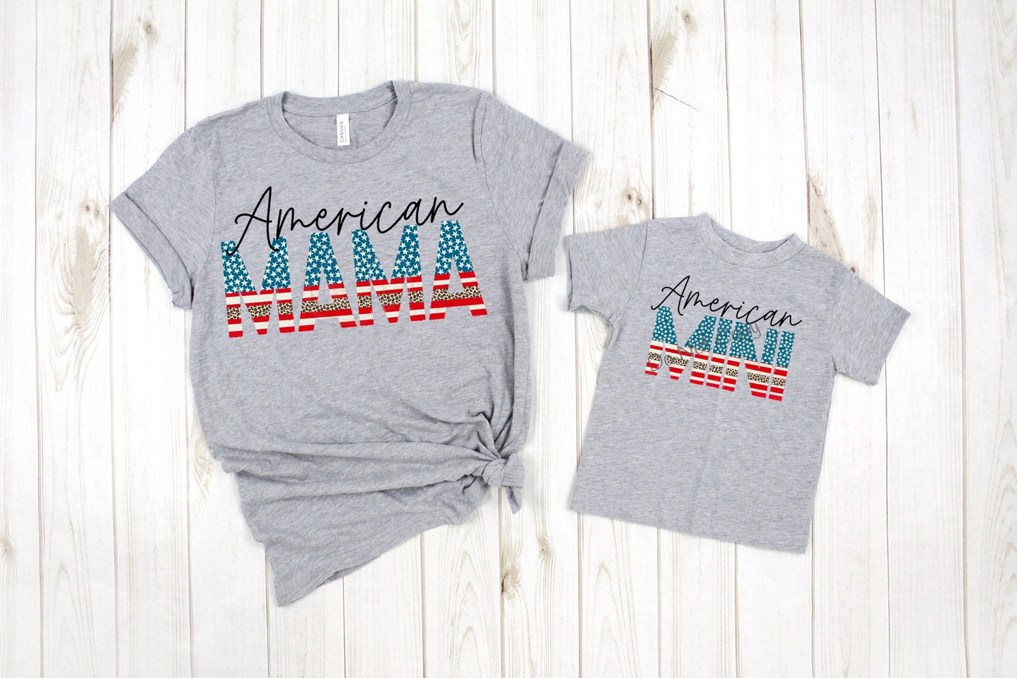 American Mama patriotic name -DTF