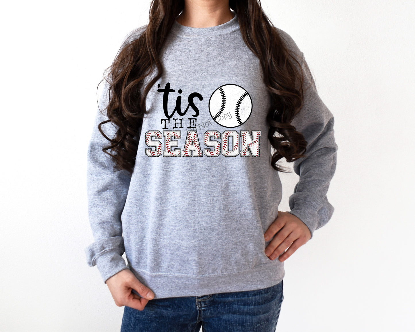 It’s the season Baseball letters and ball-DTF