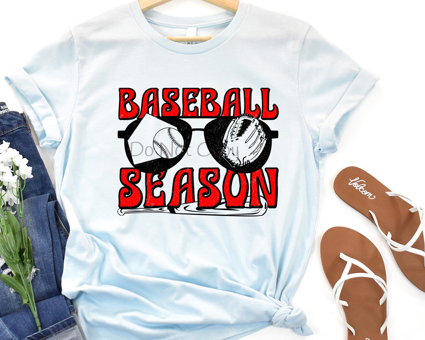 Baseball season sunglasses-DTF