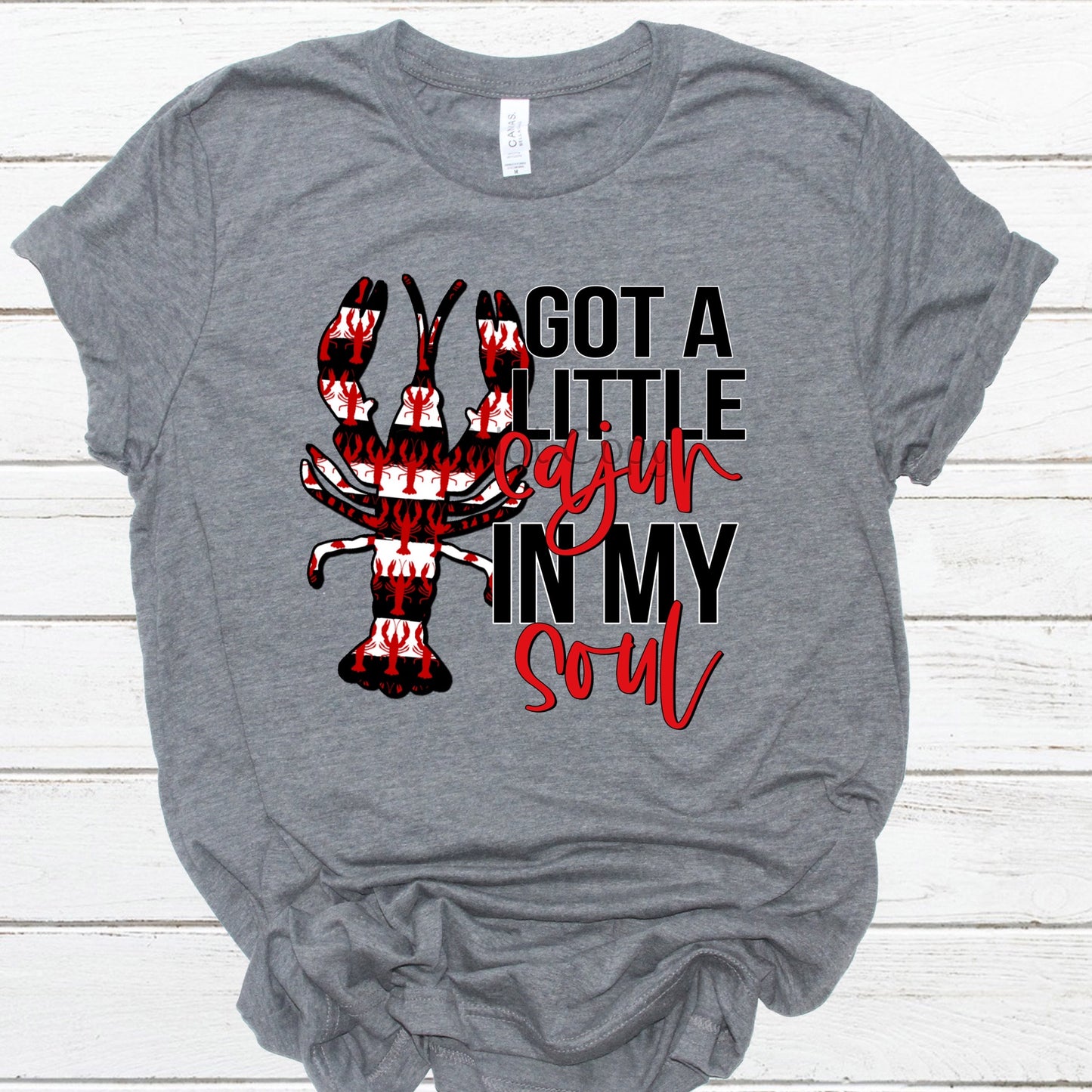 Got a little Cajun in my soul-DTF