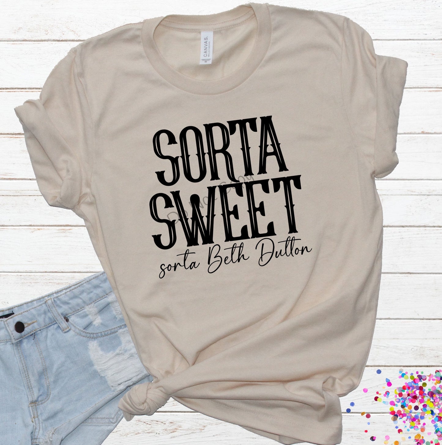 Sorta sweet sorta Beth-DTF