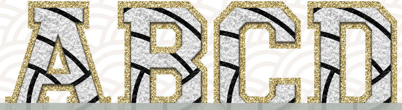 CUSTOM Chenille Letters & Numbers-DTF