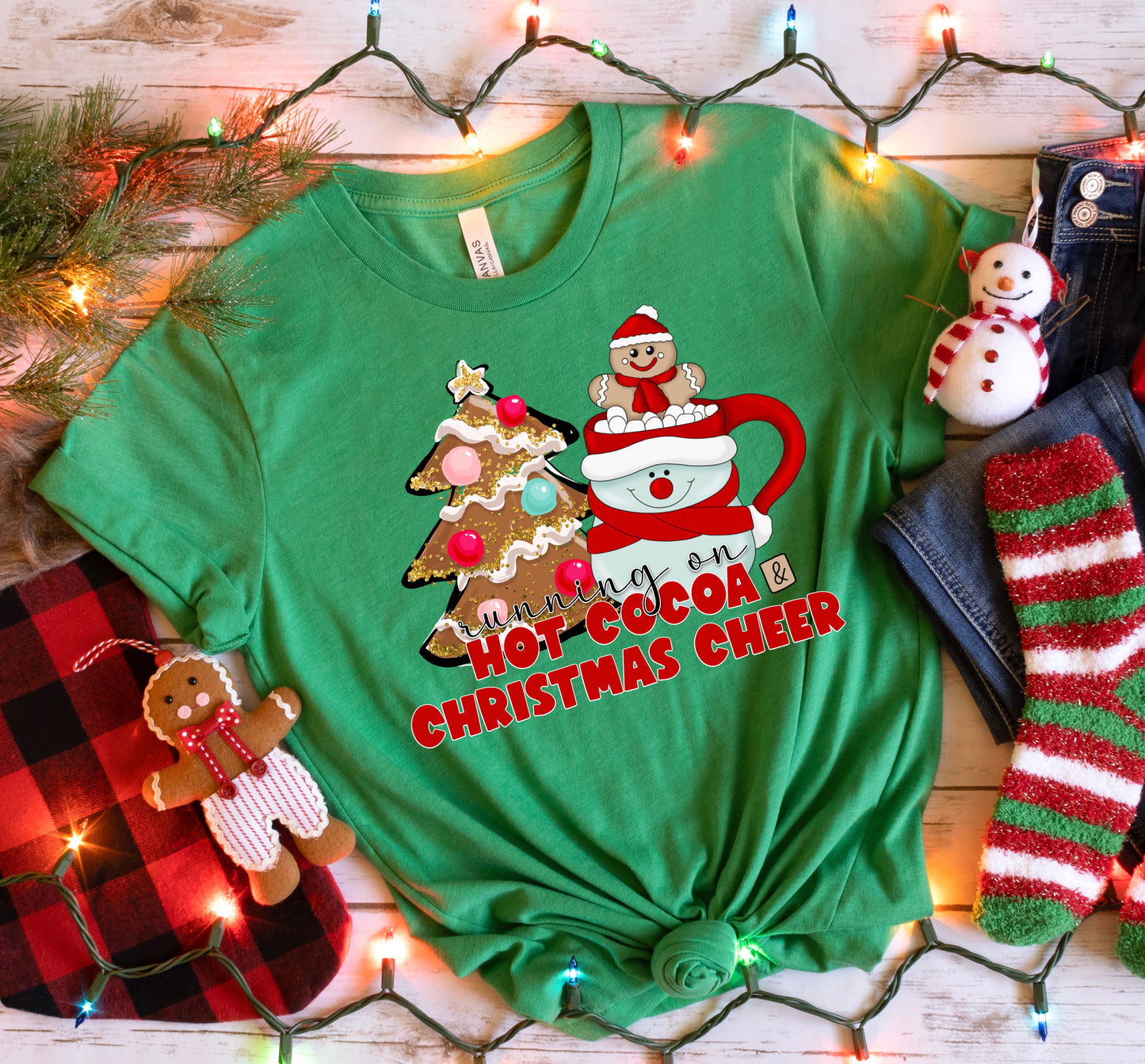 Hot cocoa and Christmas cheer - DTF