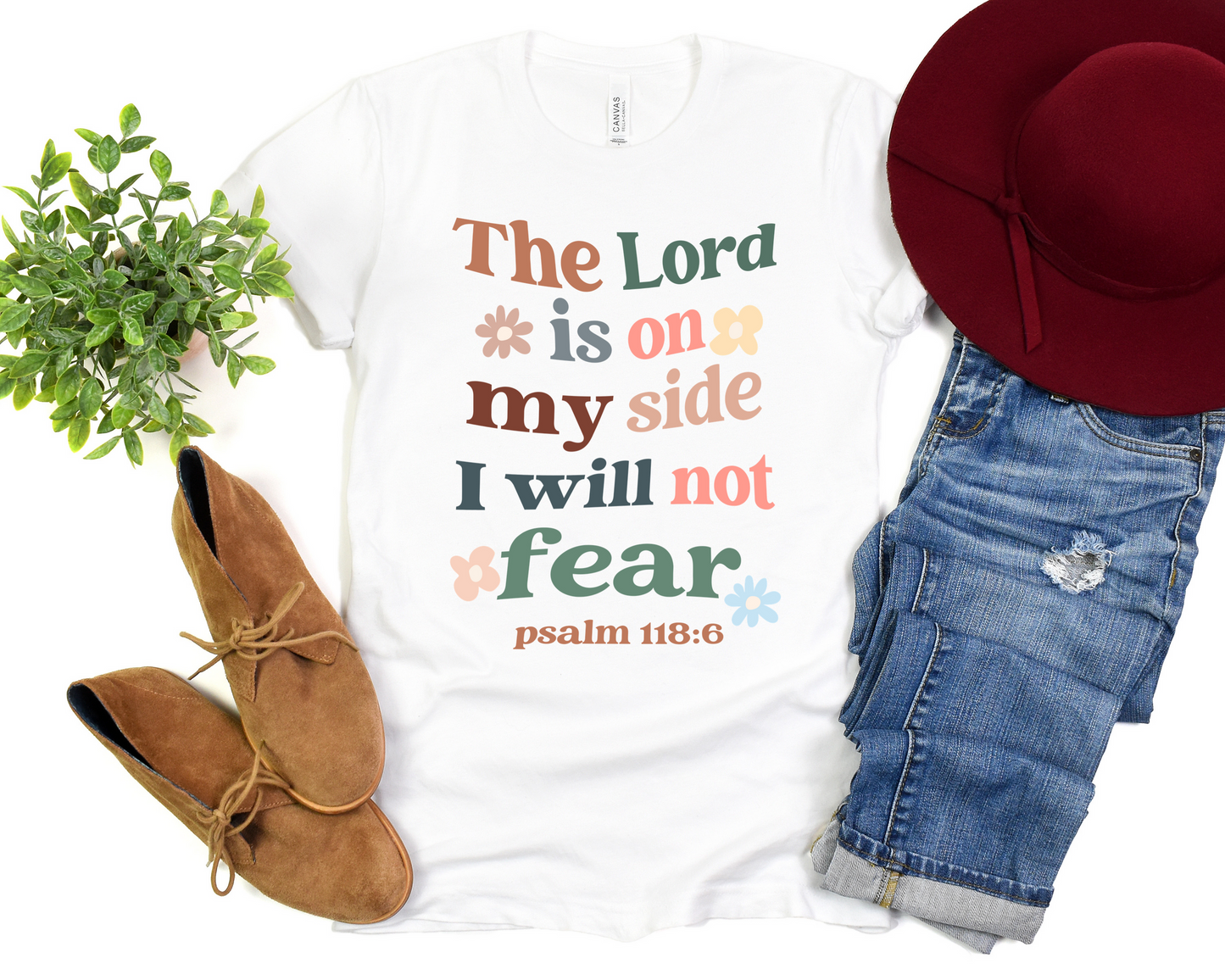 The lord is on my side I will not fear-DTF