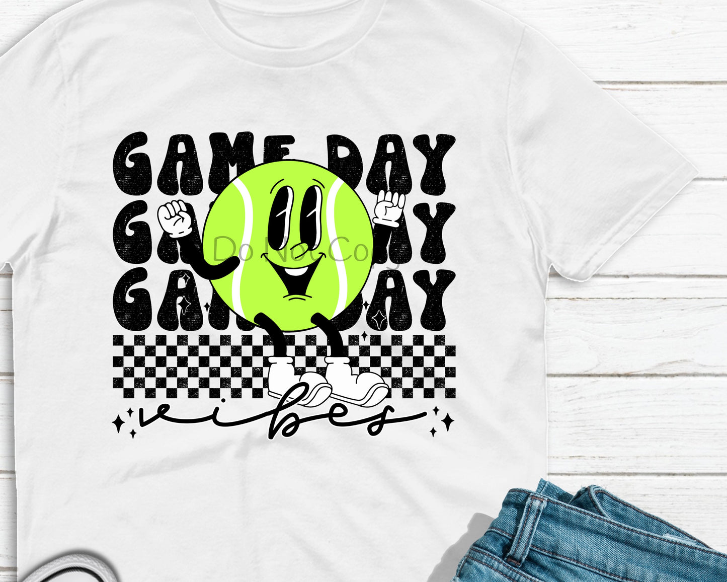 Game day vibes tennis-DTF