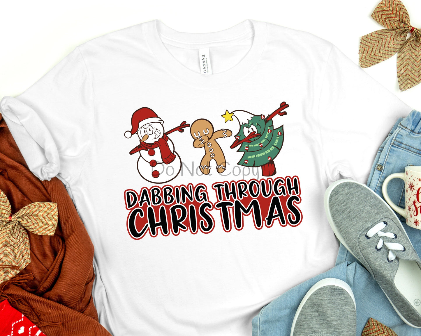 Dabbing through Christmas-DTF