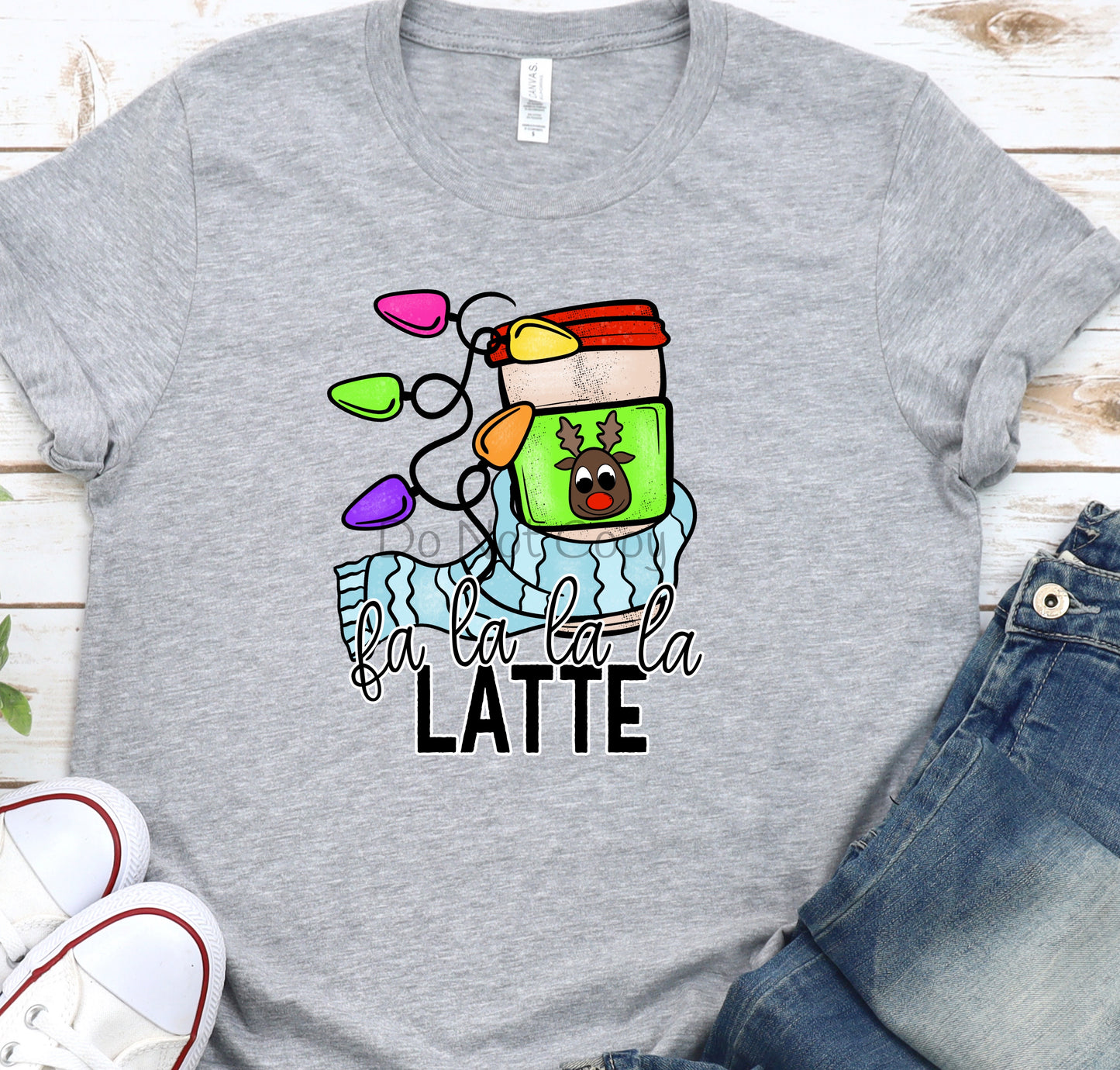 Fa la la la latte-DTF