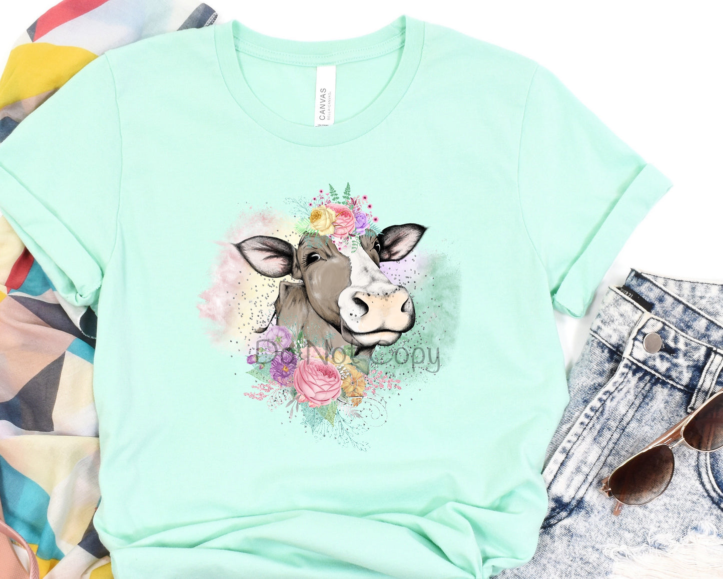 Easter cow-DTF