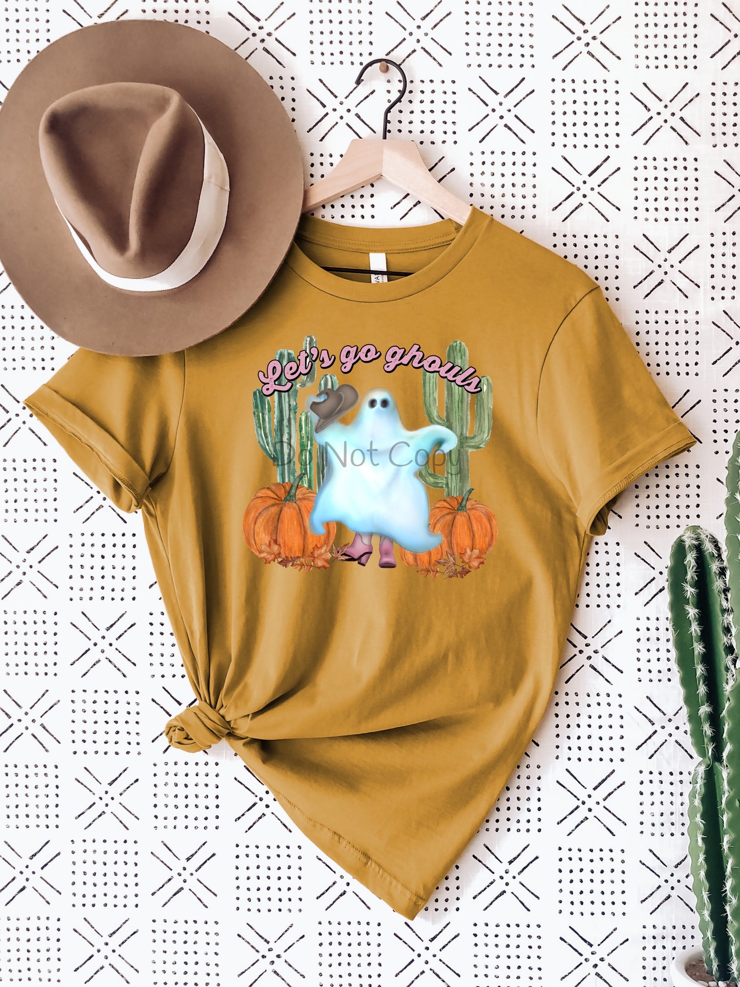 Let’s go ghouls cactus pumpkins-DTF