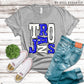 Trojans Royal and White - DTF