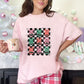Reindeers Checkered Red And Green - DTF