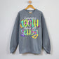 Happy 100th day of school colorful brushstroke-DTF