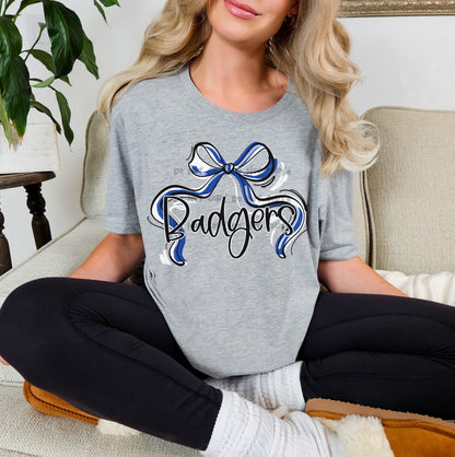 Ribbon Sports Bow Custom -DTF or UV