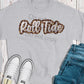 Roll Tide silver leopard-DTF