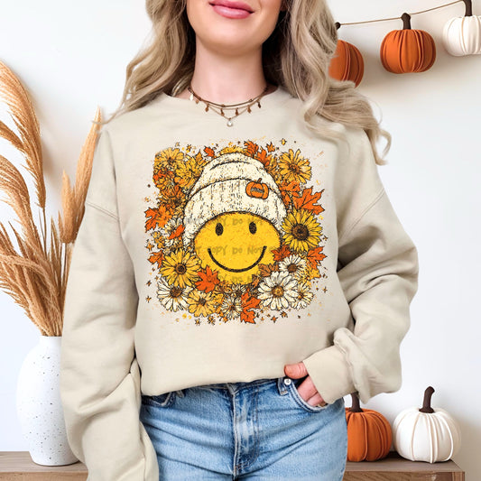 Fall Smiley- DTF&UV