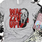 Wazzuup silver sequin-DTF