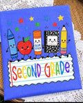 School Supply Grades -Second-DTF&UV