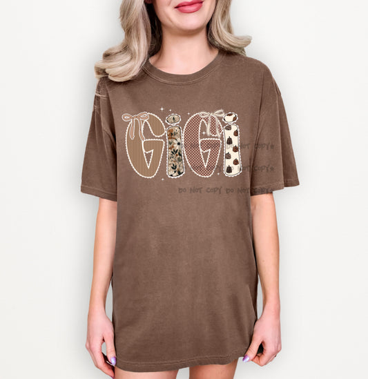 Gigi fall laced -DTF&UV
