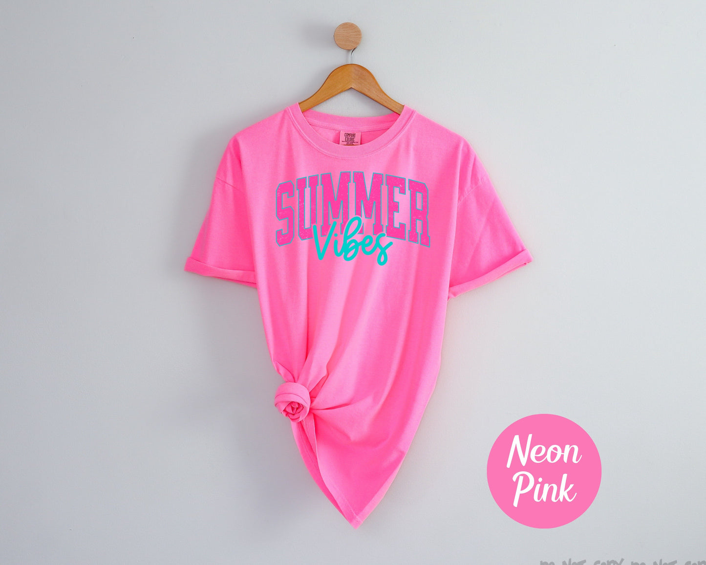 Pink Summer vibes-DTF&UV
