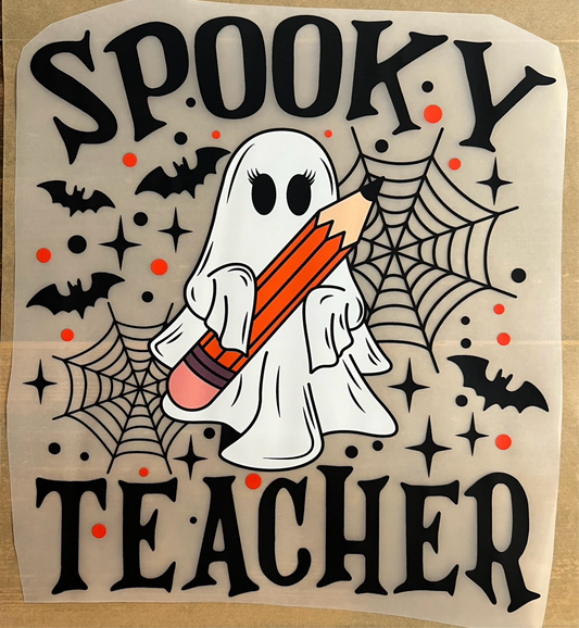 Spooky teacher 11”-DTF RTS