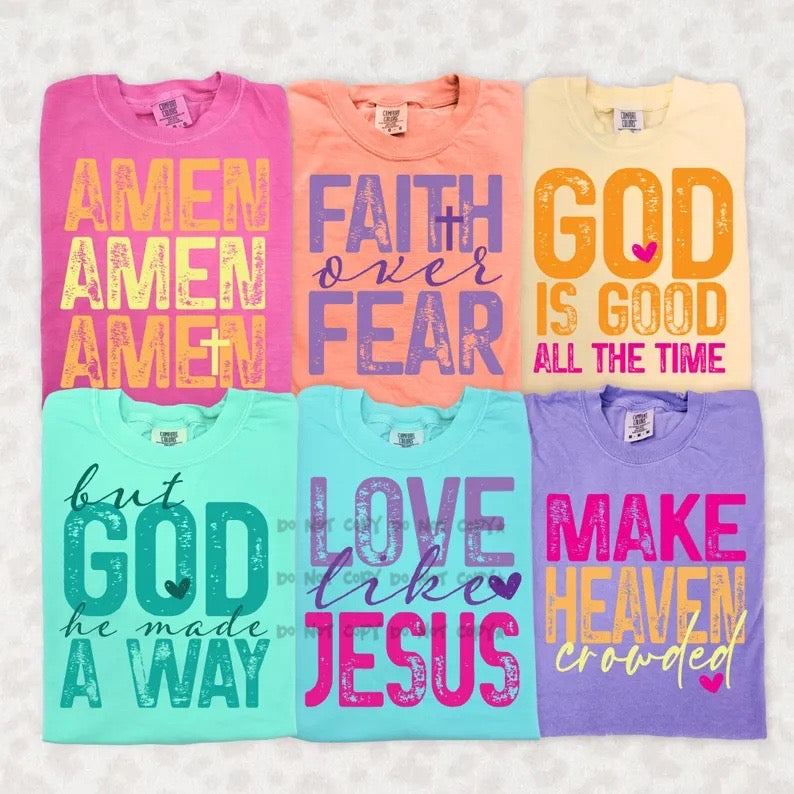Love like Jesus - DTF&UV
