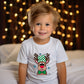 Reindeer Green Checkered Beanie - DTF