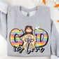 God Is Love Wht DTF