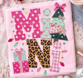 Mini preppy Christmas font- DTF