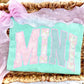 Floral lace mini-DTF&UV